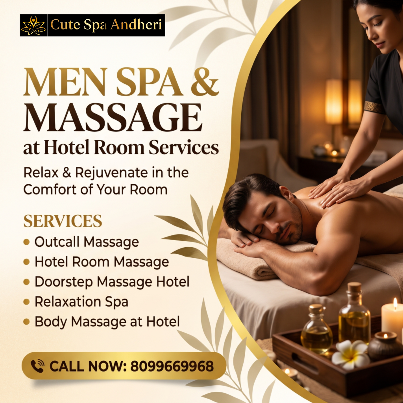 Hotel & Home Massage in Andheri
